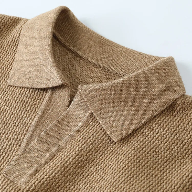 Ravello Cashmere Polo Sweater