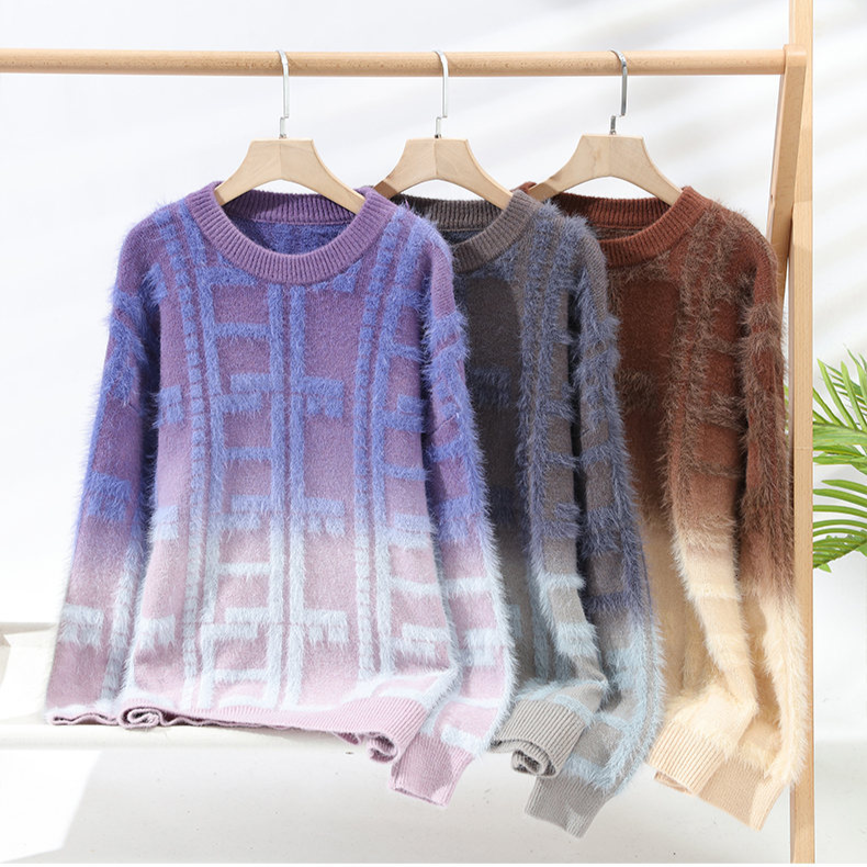 Ewan Ombré Knit Sweater