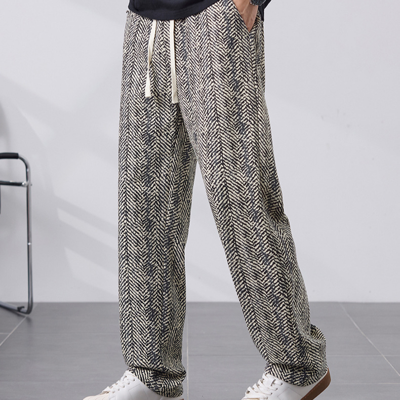 Hype Herringbone Pants