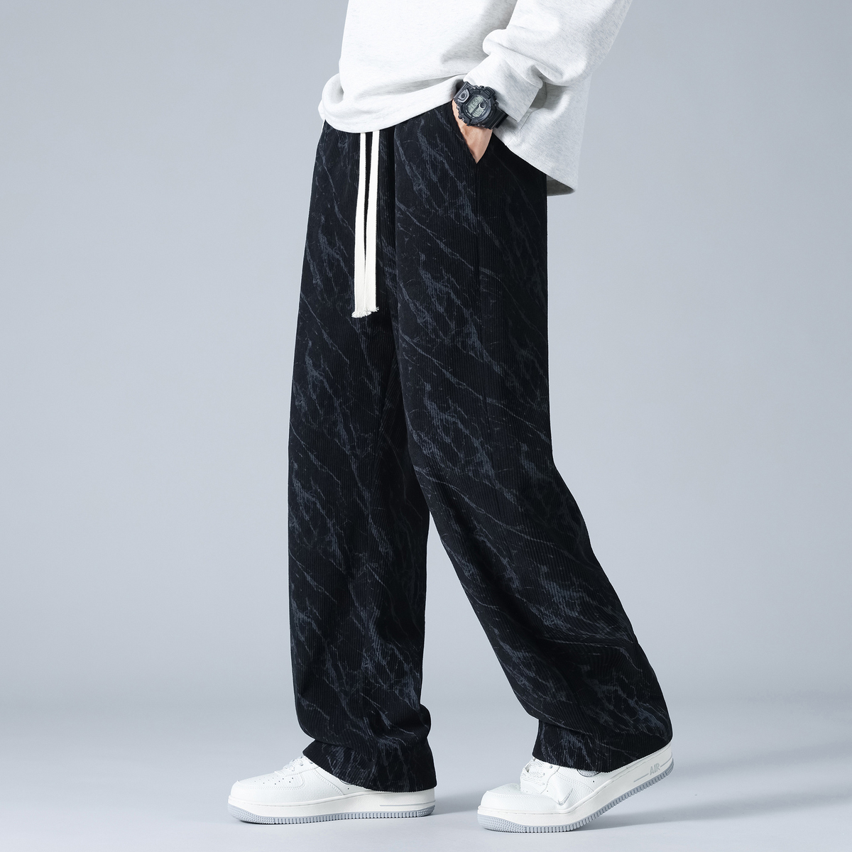Hype Marbled Corduroy Joggers