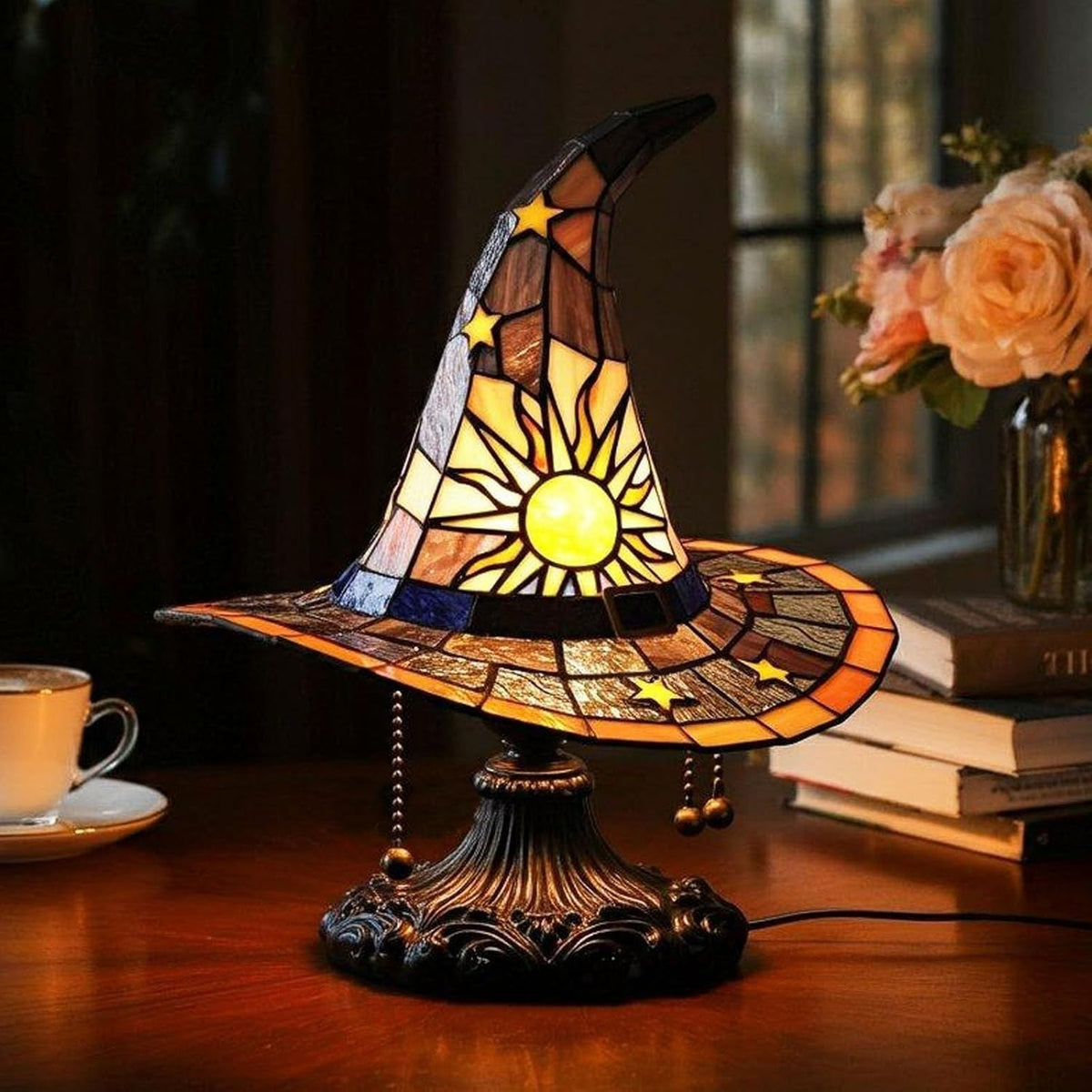 Glowspire Glass Lamp
