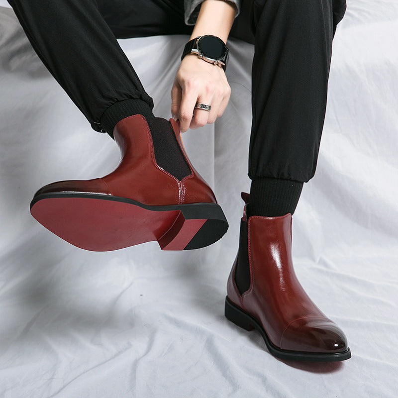 Oxford Leather Boots