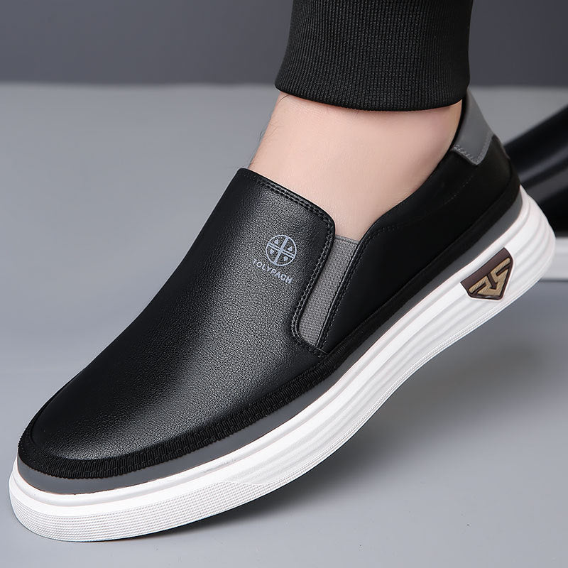 TOLYPACH BareStep Leather Sneakers