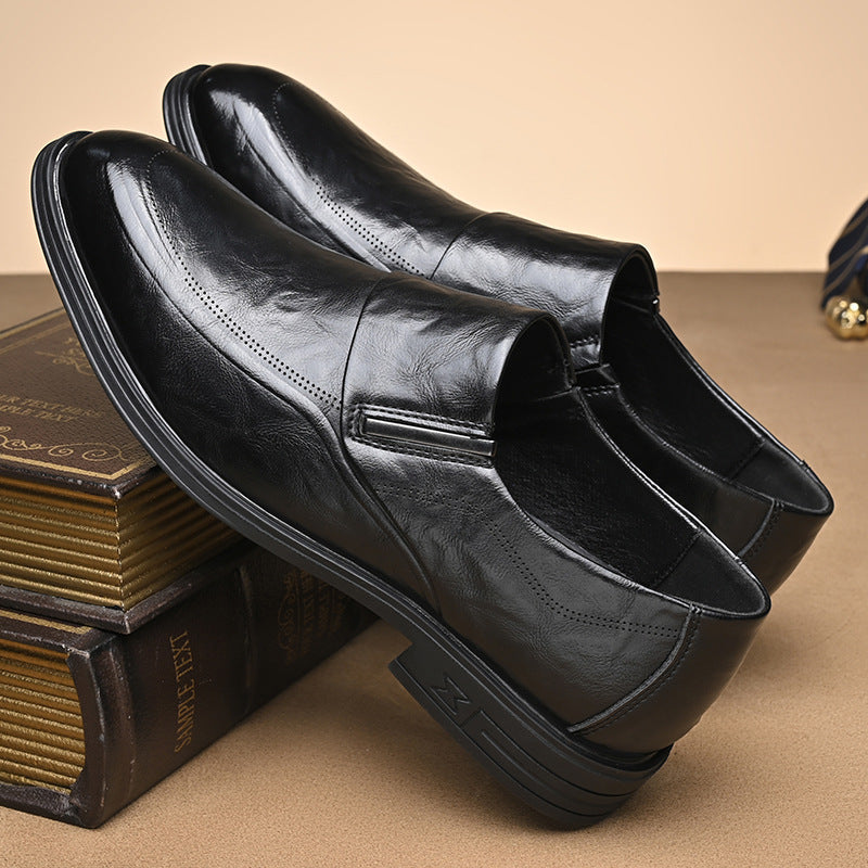 Oxford Leather Slip-On
