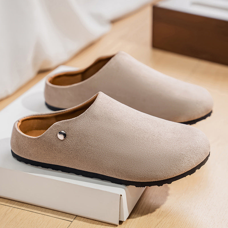Cozy Premium Suede Clogs