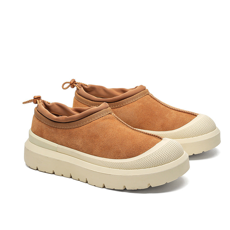 Hybrid Suede Slip-Ons