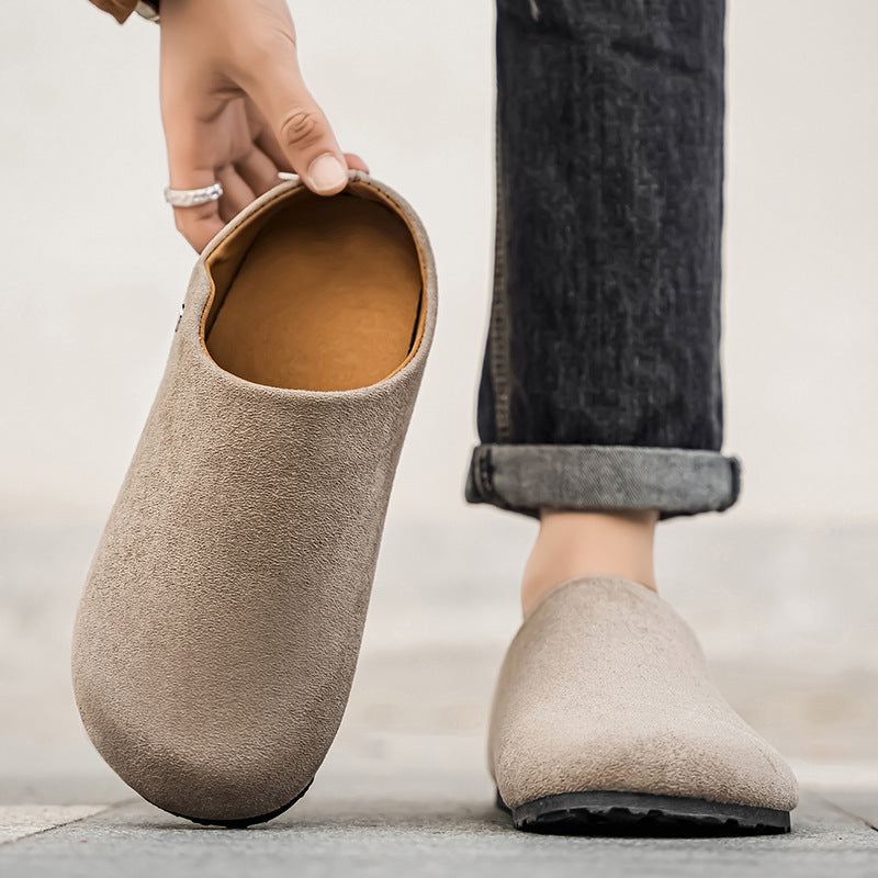 Cozy Premium Suede Clogs