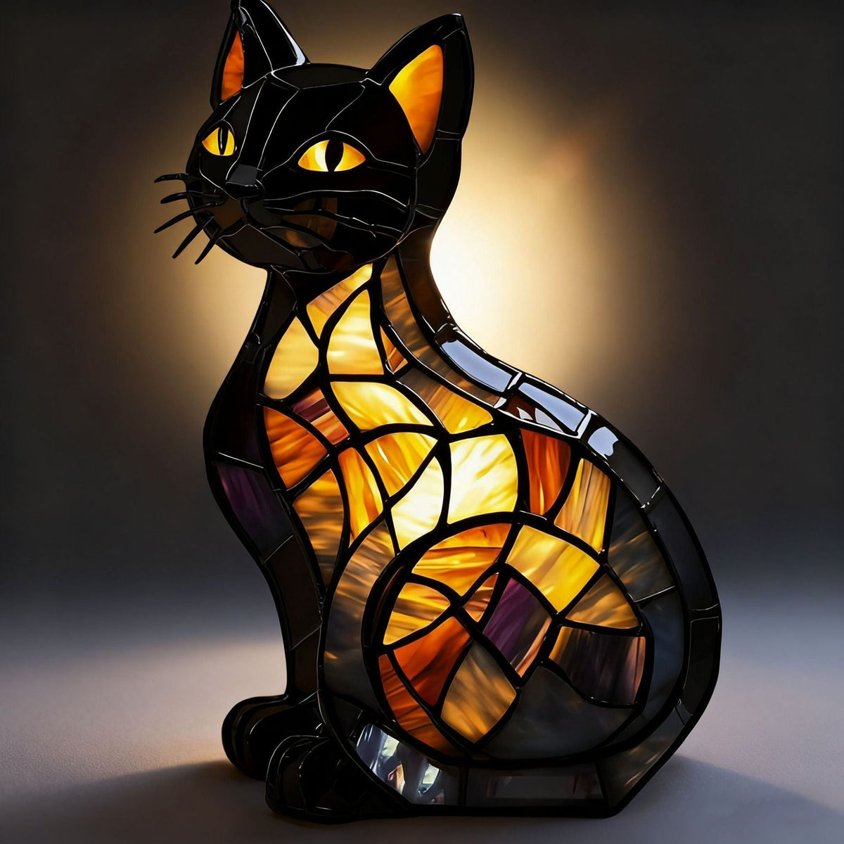 Aurora Glass Lamp
