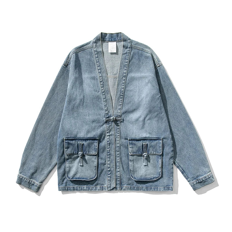 Kyoto Vintage Denim Kimono