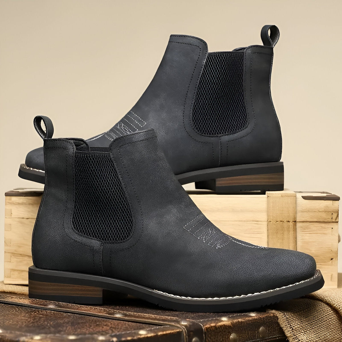 SuedeFlex Chelsea Boots