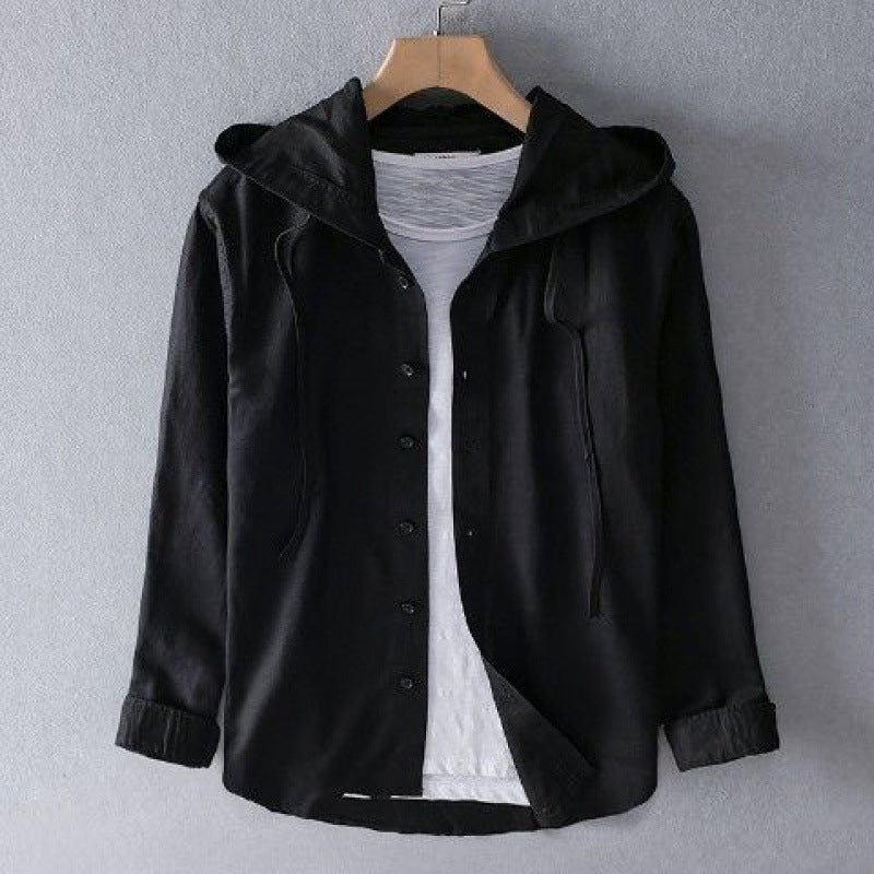Maverick Linen Hoodie