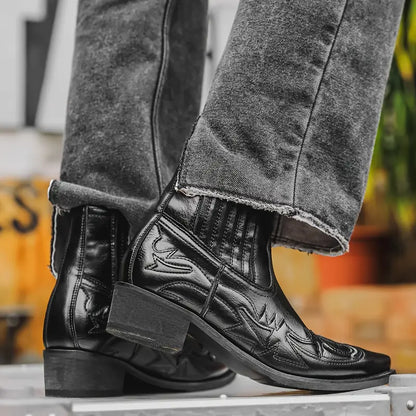 Westmere Leather Ankle Boots