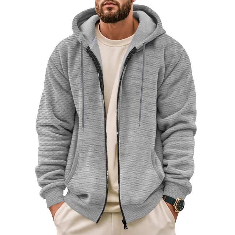 Brooklyn Waffle Knit Hoodie