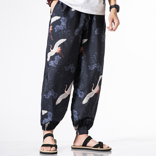 Kyoto Crane Pants