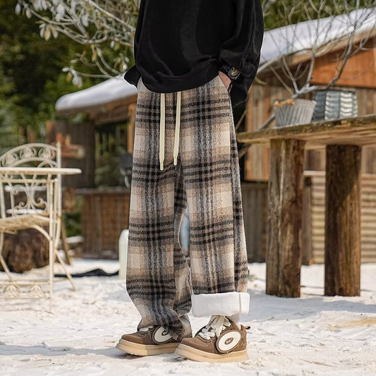 Hype Plaid Sweatpants