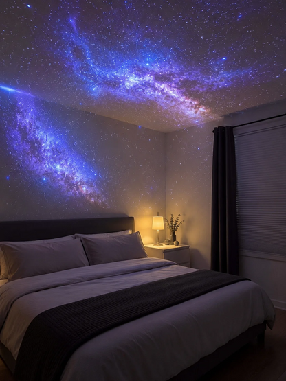 Mini Star Projector Night Light | USB Galaxy Projector