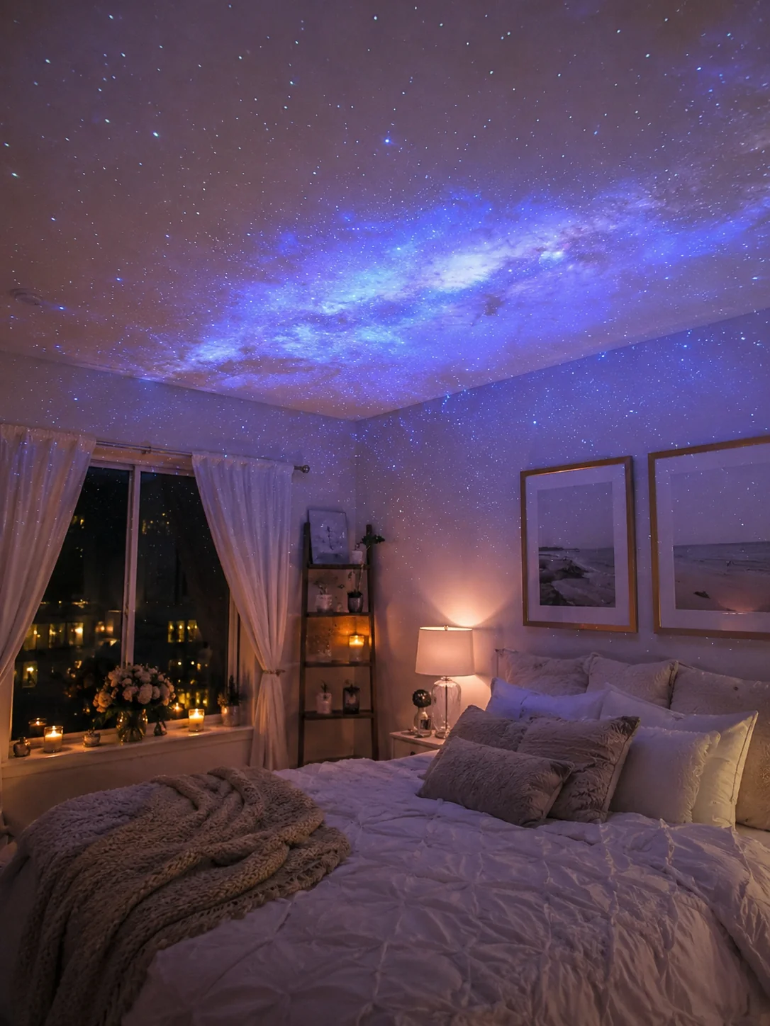 Mini Star Projector Night Light | USB Galaxy Projector